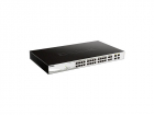Коммутатор/ DGS-1210-28MP/ F Smart L2 Switch 24х1000Base-T PoE, 4хCombo 1000Base-T/ SFP, PoE Budget 370W, Compact CLI, (DGS-1210-28MP/ F3A)