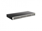 Коммутатор D-Link Настраиваемый L2 коммутатор, 48х1000Base-T, 4хCombo 1000Base-T/ SFP, упрощенный интерфейс CLI