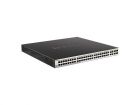 Коммутатор D-Link PROJ Настраиваемый L2 PoE-коммутатор, 48x1000Base-T PoE, 4хCombo 1000Base-T/ SFP, PoE-бюджет 370 Вт, упрощенный интерфейс CLI (DGS-1210-52MP/ F4A)