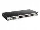 Коммутатор D-Link PROJ Настраиваемый L2+ стекируемый коммутатор, 48x1000Base-T, 4x10GBase-X SFP+, CLI, консольный порт RJ-45