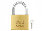 Замок навесной Deli DL508906 латунный, 50мм, (DL508906)