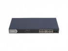 Коммутатор HiWatch DS-S1816GP (L2) 16x100Мбит/ с 1x1Гбит/ с 16PoE 125W неуправляемый (DS-S1816GP)