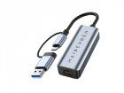 Maibenben Adapter USB-C/ USB-A to RJ45 LAN 1000M, (DS02RG0125)