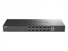 Коммутатор D-Link PROJ Настраиваемый L2+ коммутатор, 10x10GBase-X SFP+, 2xCombo 10GBase-T/ SFP+, CLI, консольный порт RJ-45