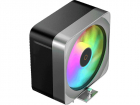 Кулер для процессора/ CPU Cooler Ocypus Delta A40 EX BK ARGB (200W, 4-pin PWM, 157mm, Al/ Cu, 4x6mm, ARGB, 1x120mm, 60CFM, 31dBA, 1600RPM, S: 1851/ 1700/ 1200/ 115X, AM5/ AM4, black) (DELTA-A40-BK1NAWN00E-GL)