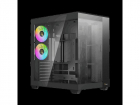 Корпус ПК без блока питания/ Case Ocypus Delta C74 BK ARGB, Midi-Tower, TG, 2x120mm ARGB, 2xUSB-A 3.0 + 1xUSB-C 3.1, ATX, mATX, mITX Black (DELTA-C74-BKD200XX-GL)