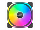 Кулер для корпуса Кулер для корпуса/ PCCooler EF120 ARGB BK (120x120x25mm, 4-pin PWM, ARGB, 37.98CFM, 25.7dBA, 1500RPM, Black), (EF120 ARGB BK)