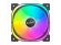 Миниатюра товара - Кулер для корпуса Кулер для корпуса/ PCCooler EF120 ARGB BK (120x120x25mm, 4-pin PWM, ARGB, 37.98CFM, 25.7dBA, 1500RPM, Black), (EF120 ARGB BK)