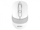 Мышь A4Tech Fstyler FB10C белый/ серый оптическая 2000dpi беспров. BT/ Radio USB 4but (FB10C GRAYISH WHITE) (FB10C GRAYISH WHITE)