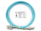 Cabeus FOP-50-SC-SC-3m Шнур оптический duplex SC-SC 50/ 125 mm OM3 3м LSZH (FOP-50-SC-SC-3M)
