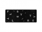 Коврик для мыши A4Tech FStyler FP75 XL черный/белый 750x300x2мм (FP75 BLACK) (FP75 BLACK)