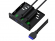 Миниатюра товара - GCR Планка в корпус отсек 3.5" USB 3.0, 1 порт 20pin на 2 внешних порта, 0.58m, черный, GCR-20P2UF3, (GCR-20P2UF3)