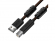 Миниатюра товара - Кабель GCR Кабель для Принтера, МФУ PROF 3.0m USB 2.0, AM/ BM, черно-прозр, ферр кольца, 28/ 24 AWG, экран, армир, морозост (UPC10)