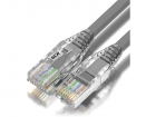 GCR Патч-корд 1.0m LSZH UTP кат.5e, серый, коннектор ABS, 24 AWG, ethernet high speed 1 Гбит/ с, RJ45, T568B (GCR-52625)