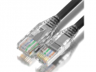 GCR PRO Патч-корд 0.15m PROF LSZH UTP кат.5e CU, черный, коннектор ABS, 24 AWG, ethernet high speed 1 Гбит/ с, RJ45, T568B (GCR-52983)