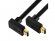 Миниатюра товара - GCR Кабель 2.0m HDMI 2.0, M верхний угол/M верхний угол, черный в оплетке нейлон, медь, HDR 4:2:2, UHD 4K60Hz/5K*30Hz, 3D, AUDIO, 18.0Гбит/с, 28 AWG (GCR-53275)