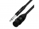 Миниатюра товара - Кабель микрофонный jack 6, 35mm / XLR GCR Кабель 10.0m микрофонный stereo jack 6, 35mm / XLR, M/ F, черный, AL case черный, GCR-53442, (GCR-53442)