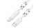 Миниатюра товара - GCR Кабель Premium 1.5m USB 2.0, AM/ BM, белый нейлон, ферритовые кольца, 28/ 24 AWG, экран, армированный, морозостойкий, GCR-54212, (GCR-54212)