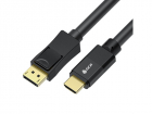 GCR PRO Кабель-переходник PROF 5.0m DisplayPort > HDMI, M/ M, Ultra HD 4K, 60Hz, черный, 3Х экран с армированием, GCR-55529 (GCR-55529)