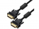 Миниатюра товара - GCR PRO Кабель PROF 7.0m DVI-D, нейлон, DVI/ DVI, 25M/ 25M, GOLD, черный, ферритовые кольца, 3Х экран с армированием, GCR-56304, (GCR-56304)