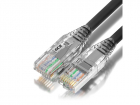 GCR Патч-корд 20.0m LSZH UTP кат.6А, черный, коннектор ABS, 24 AWG, ethernet high speed 10 Гбит/ с, RJ45, T568B, GCR-56963 (GCR-56963)
