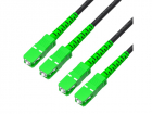GCR PRO Патч-корд оптический 20.0m соединительный SC/ APC - SC/ APC Duplex одномодовый SM 9/ 125, LSZH, черный, GCR-57143 (GCR-57143)