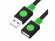 Миниатюра товара - GCR PRO Удлинитель Premium PROF 0.5m USB 2.0 AM/ AF, черный, в оплетке нейлон 28/ 24 AWG, медь, экран, армирование, заземление, GCR-57476 (GCR-57476)