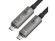Миниатюра товара - GCR PRO Кабель AOC Type-C 15.0m оптический 8K60Hz, 40Gbps, PD 60W, M/ M, черный, GCR-57747 (GCR-57747)