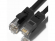 Миниатюра товара - GCR Патч-корд прямой 15.0m UTP кат.5e, черный, 24 AWG, литой, ethernet high speed 1 Гбит/с, RJ45, T568B (GCR-LNC06-15.0M)
