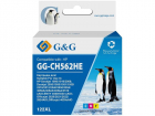 Струйный картридж G&G GG-CH562HE 122 многоцветный, 18 мл, для HP DeskJet 1050A/ 2050A/ 3000 (GG-CH562HE)