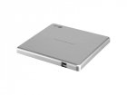 Оптический привод/ LG DVD-RW ext. Silver Slim Ret USB2.0 (3.0 compatible) (GP57ES40.AHLE10B)