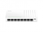 Коммутатор/ 8-Port Gigabit Desktop Switch, 8 10/100/1000M RJ45 Ports, Loop Detection, Desktop Plastic Case, Power Saving, Plug & Play, Wall-Mount, Power Adapter Not Included (GS108U)