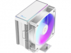 Кулер для процессора/ CPU Cooler Ocypus Gamma A40 WH ARGB (200W, 4-pin PWM, 133mm, Al/ Cu, 4x6mm, ARGB, 1x100mm, 41CFM, 29.5dBA, 2400RPM, S: 1851/ 1700/ 1200/ 115X, AM5/ AM4, white) (GAMMA-A40-WH1AAWN00X-GL)