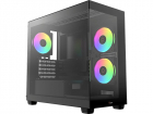 Корпус ПК без блока питания/ Case Ocypus Gamma C52 BK ARGB, Mini-Tower, TG, 3x120mm ARGB, 1xUSB-A 3.0 + 2xUSB 2.0, mATX, mITX Black (GAMMA-C52-BKD300XX-GL)