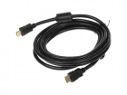 Кабель аудио-видео Ningbo HDMI (m)/ HDMI (m) 3м. феррит.кольца позолоч.конт. черный (HDMI-3M-MG(VER1.4)), (HDMI-3M-MG(VER1.4))