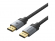 Миниатюра товара - Кабель Vention DisplayPort v2.1 20M/ 20M - 2м Тканевая оплетка (HGBHH)