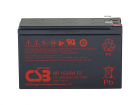 Батарея CSB серия HR, HR1234W F2, напряжение 12В, емкость 8.5Ач (разряд 20 часов), 34 Вт/Эл при 15-мин. разряде до U кон. - 1.67 В/Эл при 25 °С, макс. ток разряда (5 сек.) 130А, ток короткого замыкания 349А, макс. ток заряда 3.4A, свинцово-кислотная типа A/ Battery CSB series HR, HR1234W F2, voltage 12V, capacity 34 W/C at 15 min. discharge to U fin. - 1.67 V/Cel at 25°C, (discharge 20 hours), max. discharge current (5 sec.) 130A, short circuit current 349A, max. charge current 3.4A, lead-acid t
