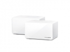 Бесшовный Mesh роутер Mercusys Halo H90X(2-pack) AX6000 10/ 100/ 1000BASE-TX белый (упак.:2шт) (HALO H90X(2-PACK))