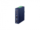 конвертер конвертер/ PLANET IP30 Industrial 2-Port RS232/ RS422/ RS485 Serial Device Server (2 x 10/ 100TX, -40~75 degrees C, 15KV isolation, dual 12~48V DC ), (ICS-2200T)