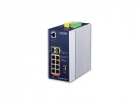 коммутатор/ PLANET IGS-6325-8UP2S IP30 DIN-rail Industrial L3 8-Port 10/ 100/ 1000T 802.3bt PoE + 2-port 1G/ 2.5G SFP Full Managed Switch (-40 to 75 C, 8-port 95W PoE++, 802.3bt/ PoH/ Force modes, dual redundant power input on 48~56VDC terminal block, DIDO, ERPS Ring, 1588 PTP TC, Modbus TCP, ONVIF, Cybersecurity features, Hardware Layer3 OSPFv2 and IPv4/ IPv6 Static Routing, supports MQTT, supports 100FX, 1000X and 2.5G SFP) (IGS-6325-8UP2S)