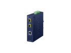 медиа конвертер/ PLANET IP30 Industrial 10/ 100/ 1000T to 2-Port 100/ 1000X SFP Gigabit Media Converter (-40 to 75 degree C) (IGT-1205AT)