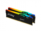 Память оперативная Kingston 16GB 5600MT/s DDR5 CL36 DIMM (Kit of 2) FURY Beast RGB EXPO (KF556C36BBEAK2-16)