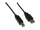 Кабель KingPrice KP-AmBm-v2-3m ver2.0 USB A (m) USB B(m) 3м черный [KP-AMBM-V2-3M], (KP-AMBM-V2-3M)