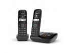 Телефонный аппарат GIGASET AS690A DUO BLACK
