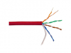 Кабель информационный Lanmaster LAN-5EUTP-HFLT-RD кат.5E UTP 4 пары 24AWG LSZH внутренний 305м красный (LAN-5EUTP-HFLT-RD)