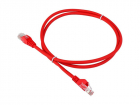 Патч-корд Lanmaster LAN-PC45/ U6-3.0-RD UTP вилка RJ-45-вилка RJ-45 кат.6 3м красный LSZH (уп.:1шт) (LAN-PC45/ U6-3.0-RD)