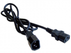 Кабель Lanmaster LAN-PP13/ 14-2.0-BK (упак.:1шт) 1м черный, (LAN-PP13/ 14-2.0-BK)