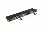Патч-панель Lanmaster LAN-PPC48S5E 19" 1U 48xRJ45 кат.5E STP (LAN-PPC48S5E)