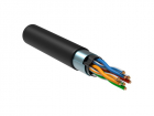 LAN-кабель ITK Витая пара F/ UTP кат.5E 4х2х24AWG LDPE черный (305м)