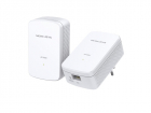 Комплект гигабитных адаптеров Powerline/ AV1000 Gigabit Powerline Kit, HomePlug AV2 standard, 1 Gigabit port, 300m over electrical circuits, plug and play, (MP500 KIT)
